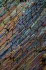 Ireland-Ferriters Cove Close-up of rock face colors Art Print